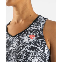 RABBIT - Women's - EZ Vee Tank - Black Floral